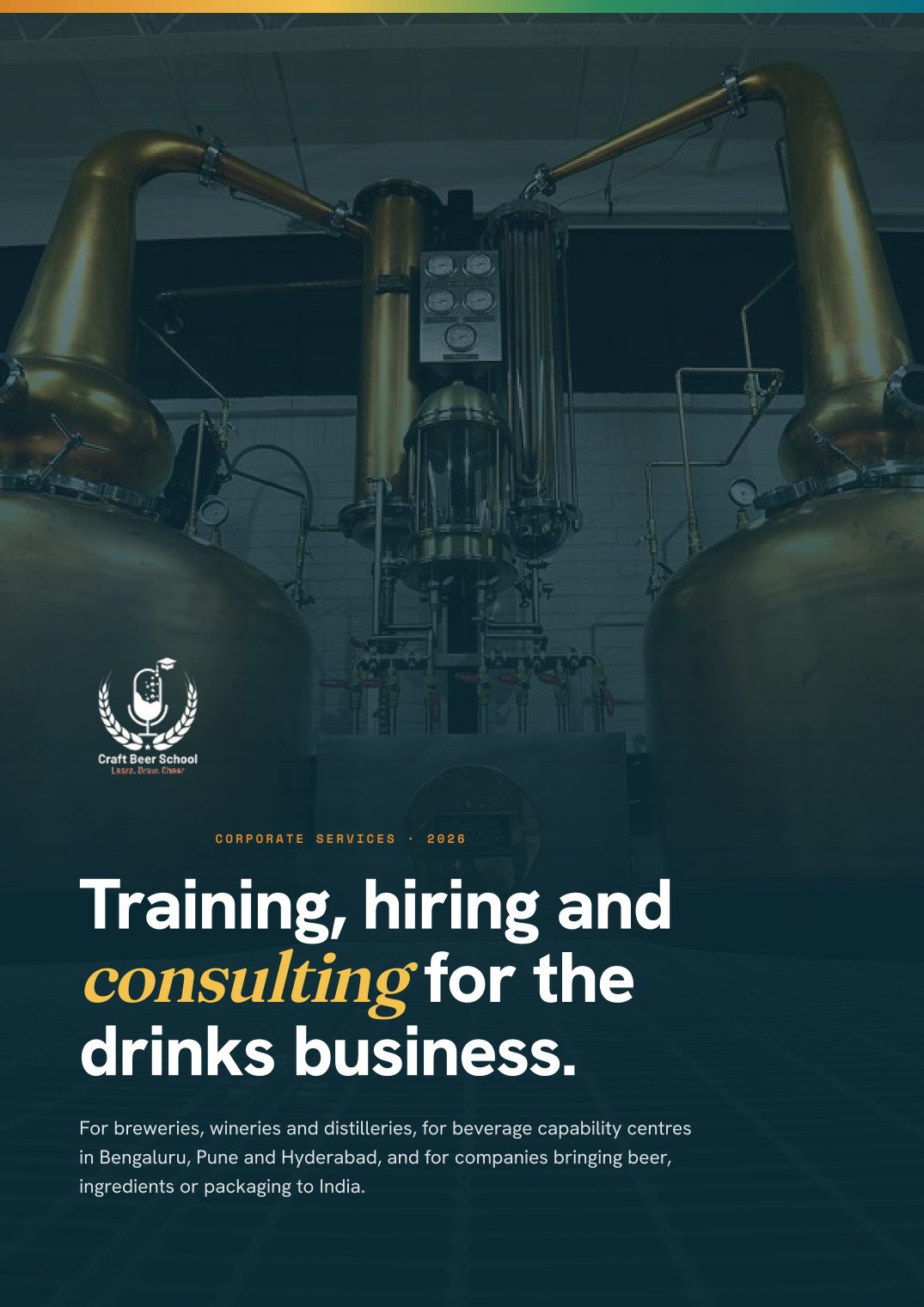 Corporate brochure, page 1