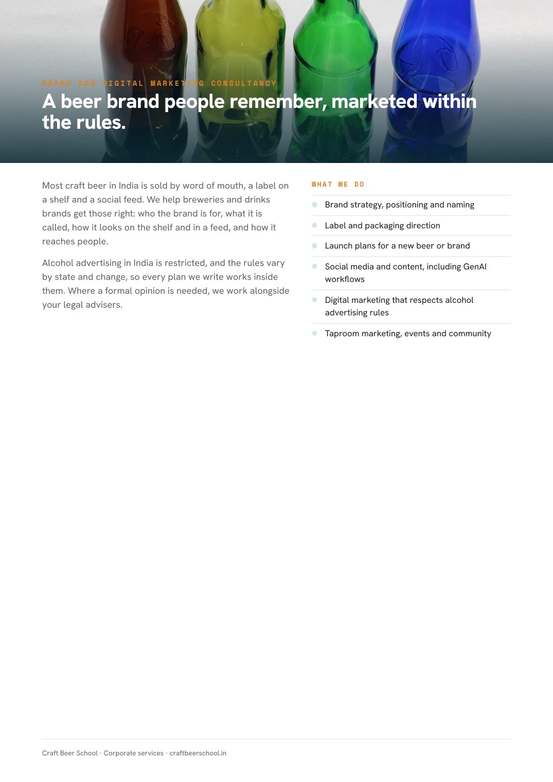 Corporate brochure, page 5