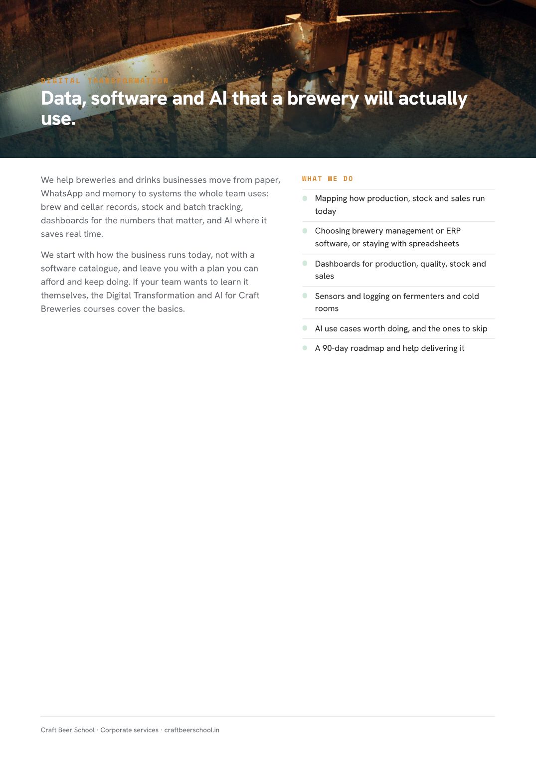 Corporate brochure, page 7