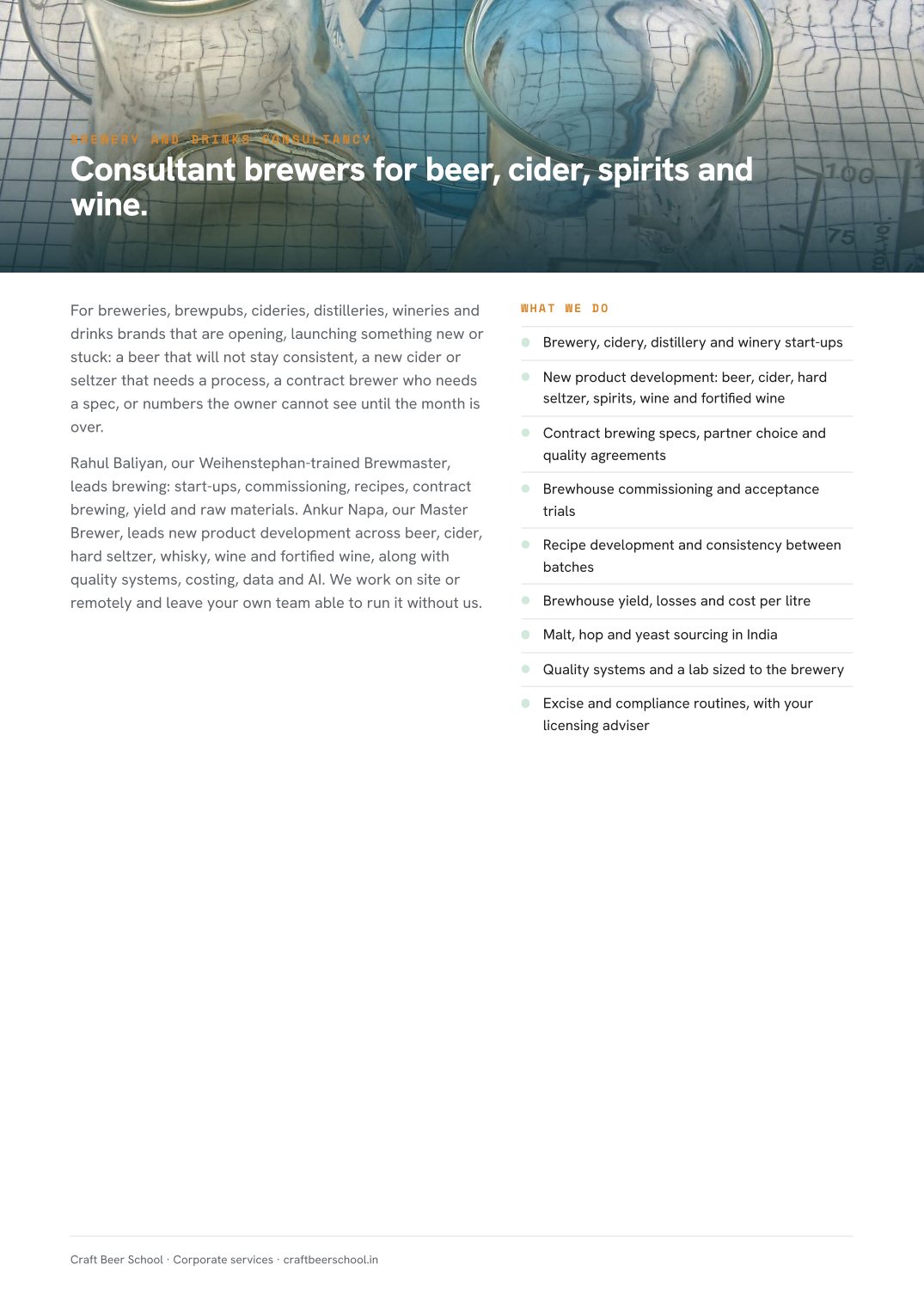 Corporate brochure, page 8