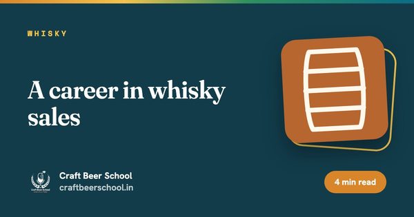A career in whisky sales