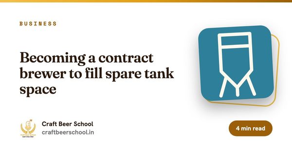 Becoming a contract brewer to fill spare tank space