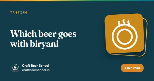 Which beer goes with biryani