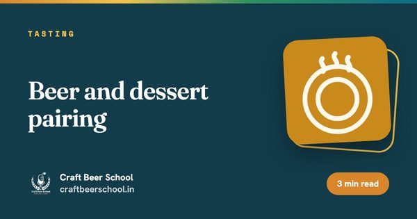 Beer and dessert pairing