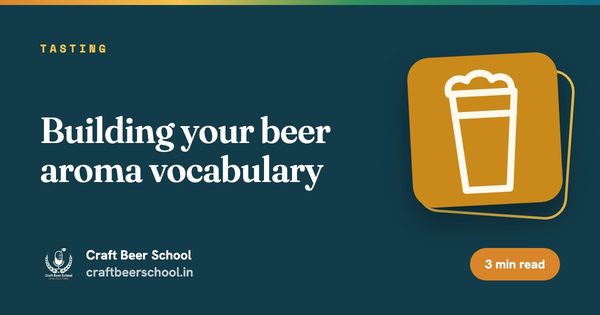 Building your beer aroma vocabulary