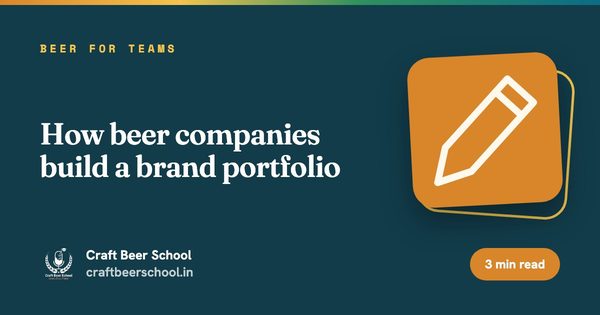 How beer companies build a brand portfolio