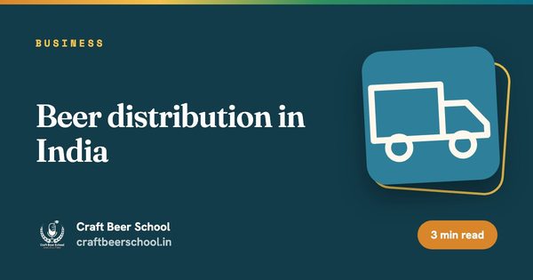 Beer distribution in India