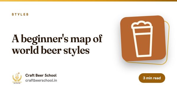A beginner's map of world beer styles