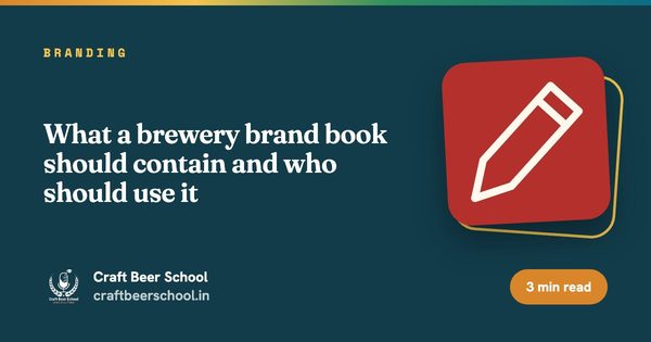 What a brewery brand book should contain and who should use it