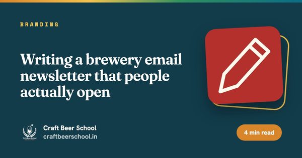 Writing a brewery email newsletter that people actually open