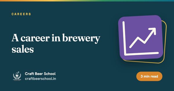 A career in brewery sales