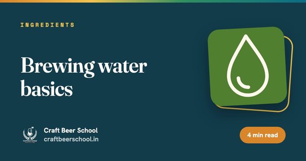 Brewing water basics