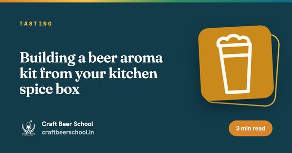 Building a beer aroma kit from your kitchen spice box