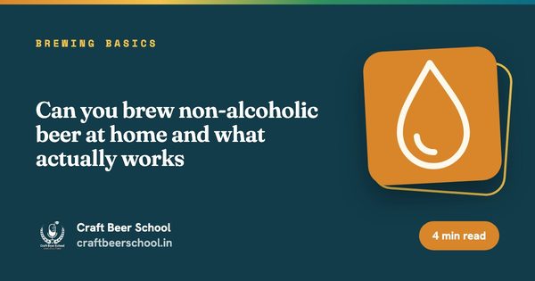 Can you brew non-alcoholic beer at home and what actually works