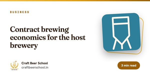 Contract brewing economics for the host brewery