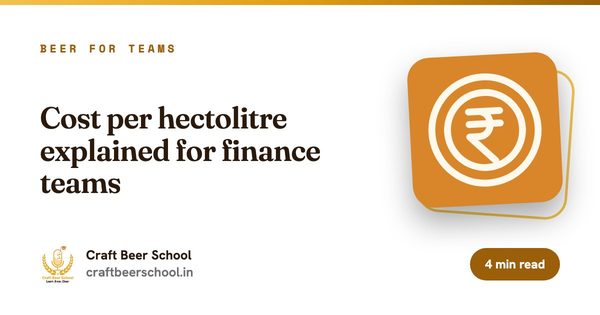 Cost per hectolitre explained for finance teams