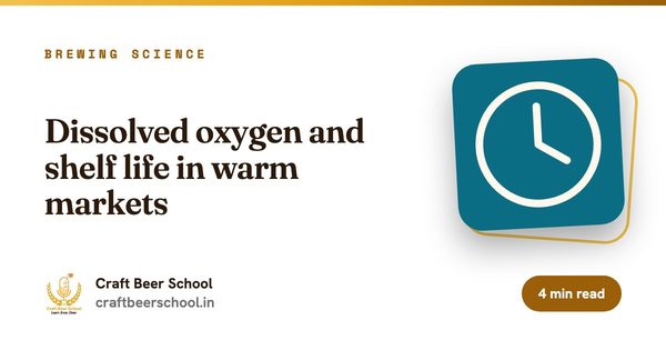 Dissolved oxygen and shelf life in warm markets