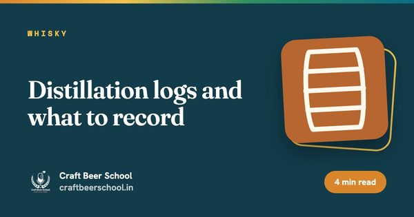 Distillation logs and what to record