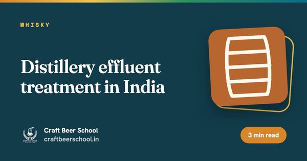 Distillery effluent treatment in India