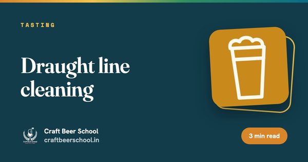 Draught line cleaning