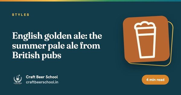 English golden ale: the summer pale ale from British pubs