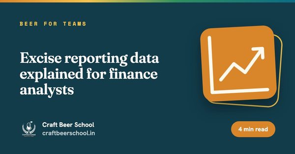 Excise reporting data explained for finance analysts