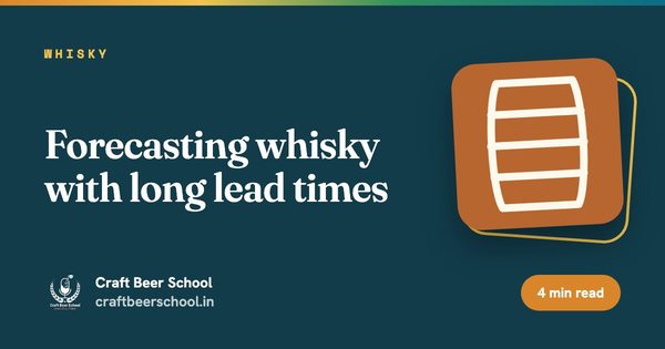 Forecasting whisky with long lead times