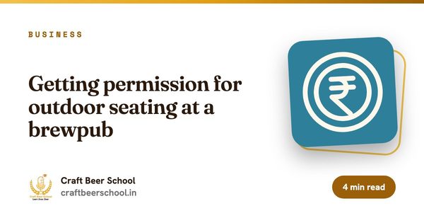 Getting permission for outdoor seating at a brewpub