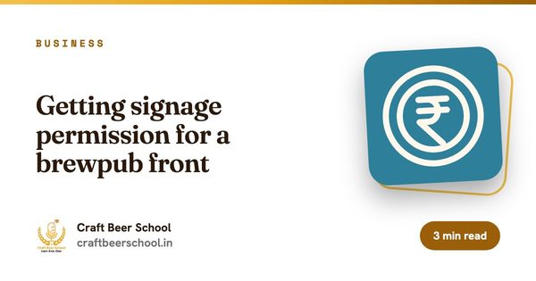 Getting signage permission for a brewpub front