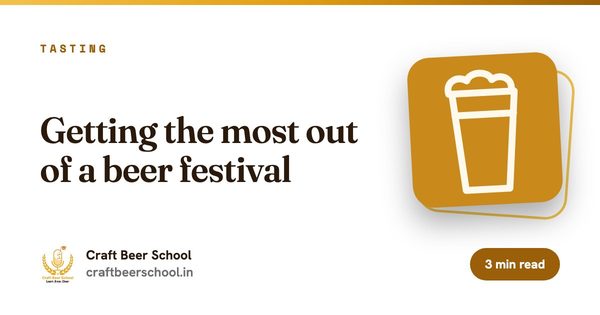 Getting the most out of a beer festival