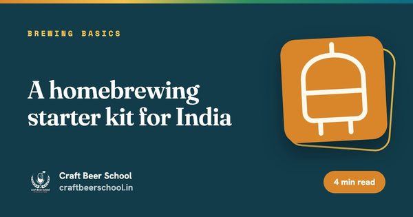A homebrewing starter kit for India