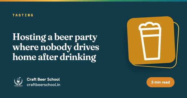 Hosting a beer party where nobody drives home after drinking