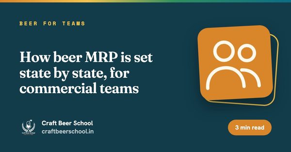 How beer MRP is set state by state, for commercial teams