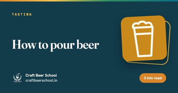 How to pour beer
