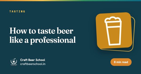 How to taste beer like a professional