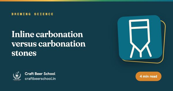 Inline carbonation versus carbonation stones