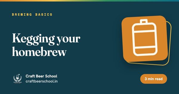 Kegging your homebrew