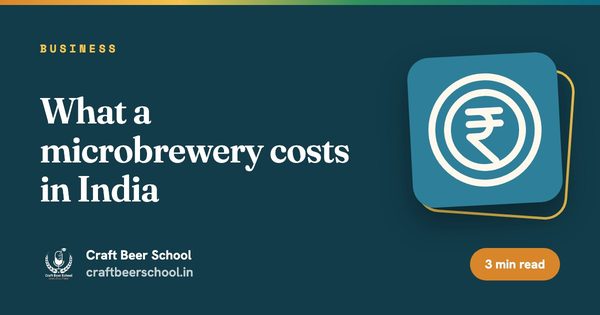 What a microbrewery costs in India