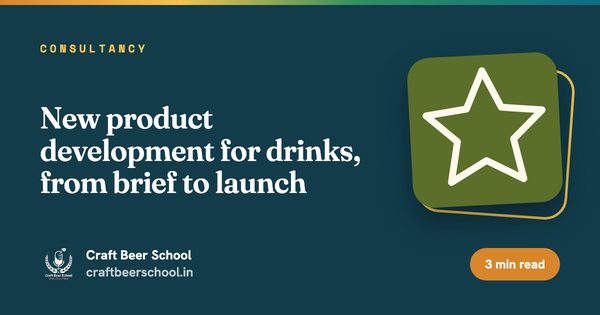 New product development for drinks, from brief to launch