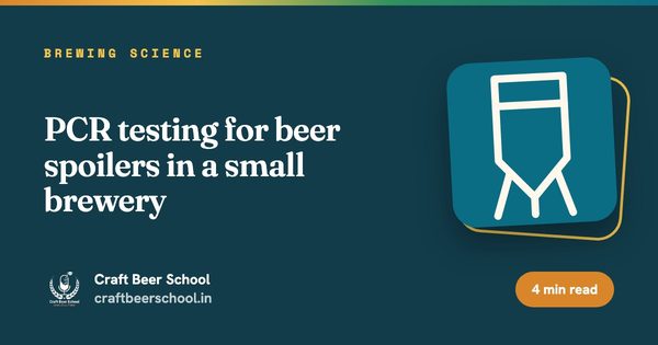 PCR testing for beer spoilers in a small brewery