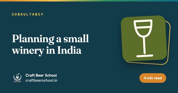Planning a small winery in India