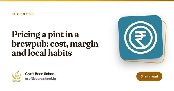 Pricing a pint in a brewpub: cost, margin and local habits