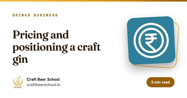 Pricing and positioning a craft gin
