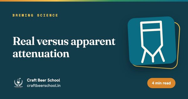 Real versus apparent attenuation