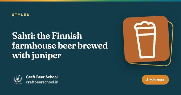 Sahti: the Finnish farmhouse beer brewed with juniper