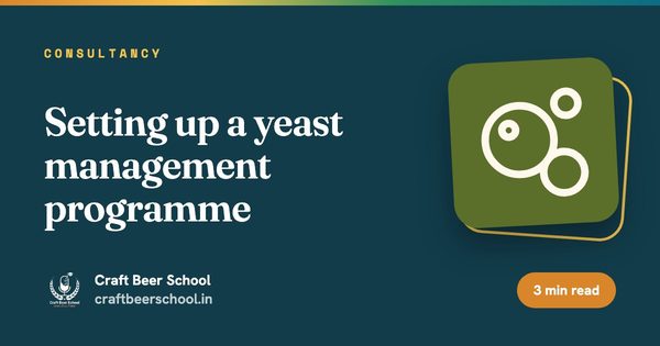 Setting up a yeast management programme