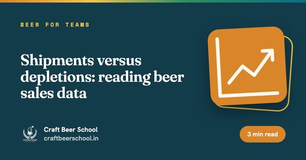Shipments versus depletions: reading beer sales data