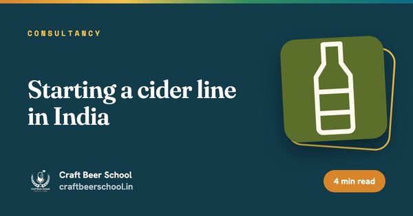 Starting a cider line in India