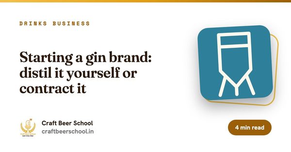 Starting a gin brand: distil it yourself or contract it