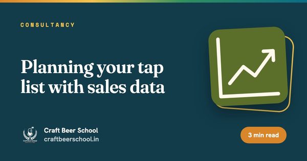 Planning your tap list with sales data